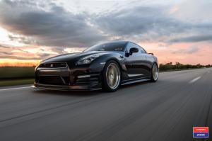 Nissan GT-R X Work on Vossen Wheels (VWS-1) 2017 года